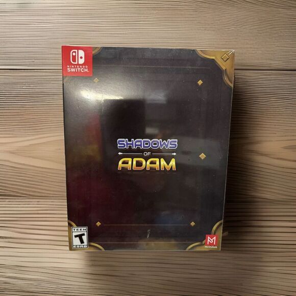 Shadows of Adam Collector's Edition Nintendo Switch Limited Run Games PM Studios